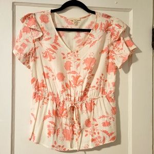 Cute White & Pink Top